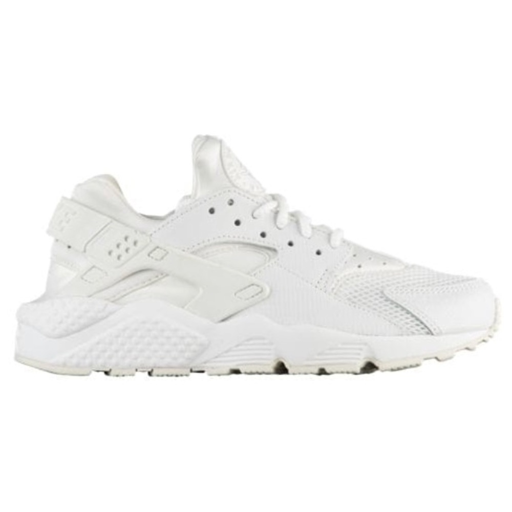 White Nike Huarache Run's + FREE SHIPPING